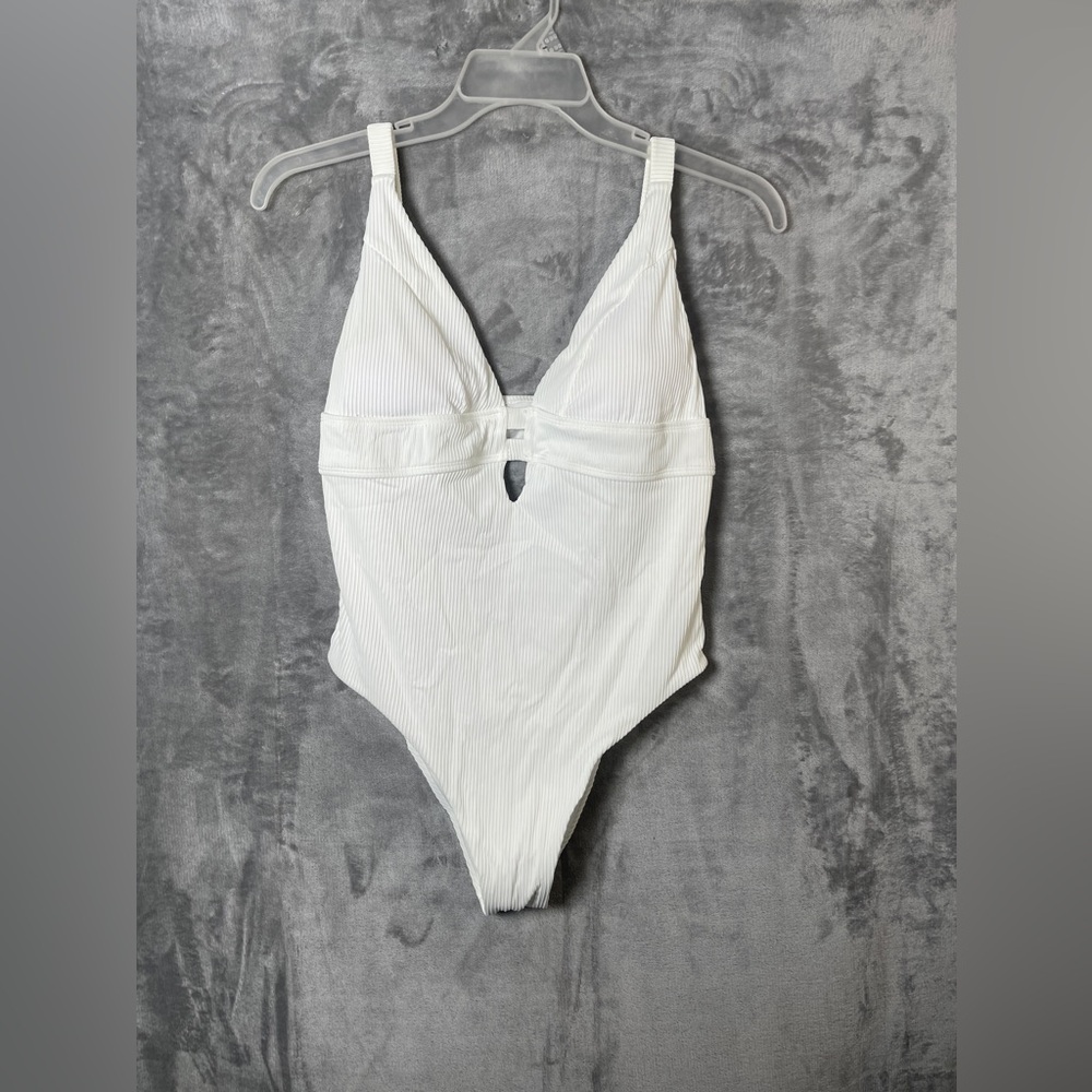 White swimsuit